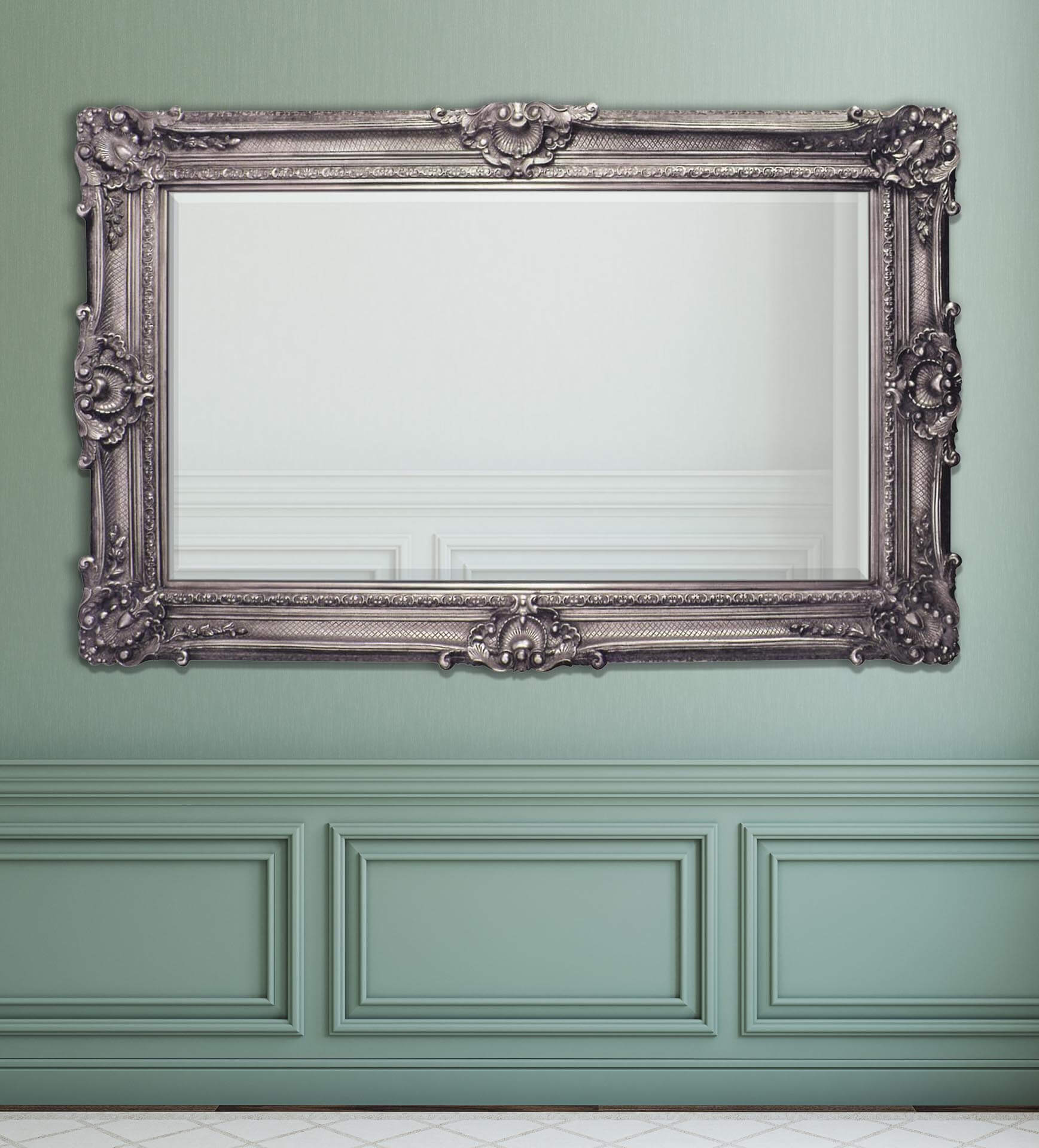 1206-B – Majestic Mirror & Frame