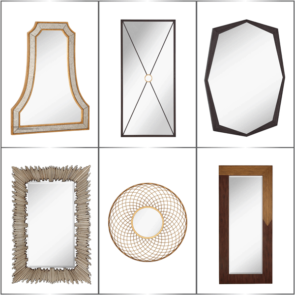 Decorative Framed Mirrors