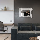 Contemporary Decorative Framed Mirror